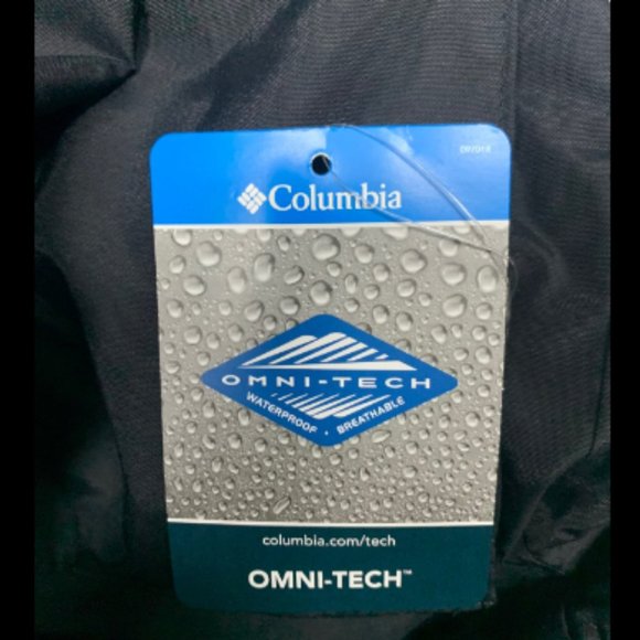 🆕Columbia Men's Clifton Terrace Waterproof Hooded Jacket Coat, MD and LG, Black - Picture 4 of 4
